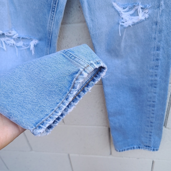 Agolde | 90's Mid Rise Loose Fit in Captured Size 24 - Picture 7 of 13